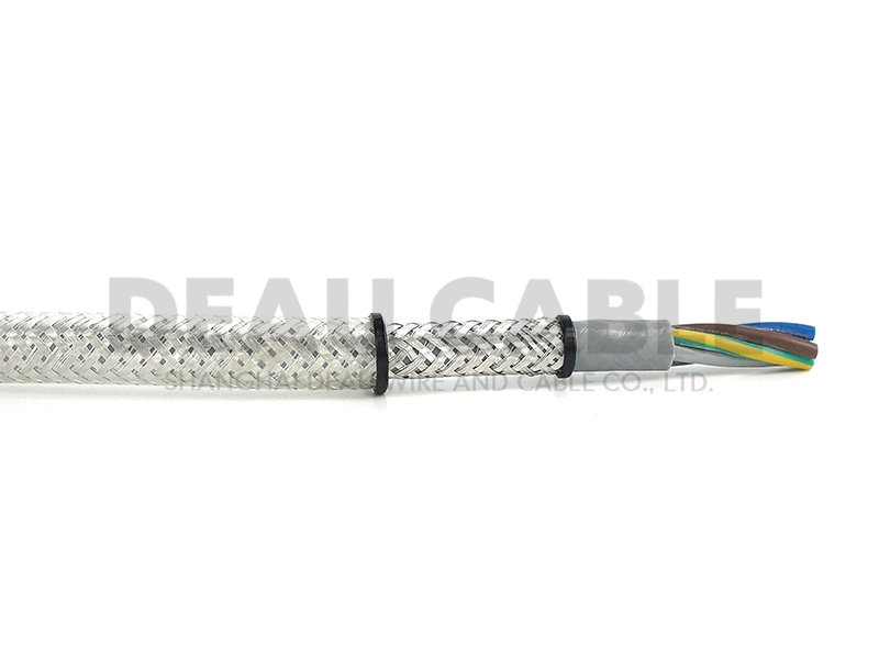 雙護套耐油屏蔽電纜H05VVC4V5-K 5*1.0